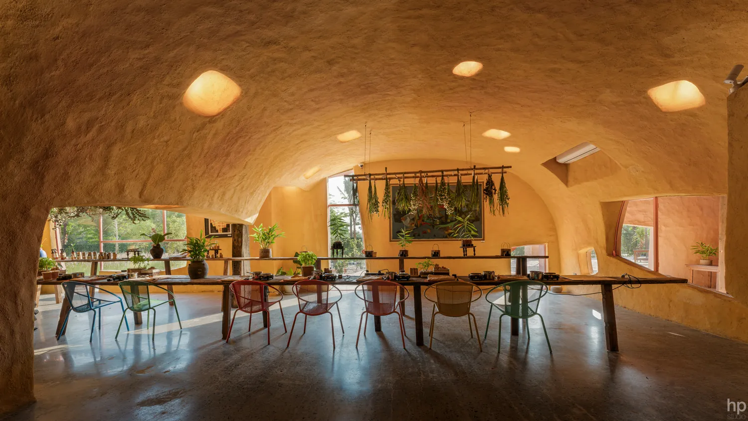 The arched architecture